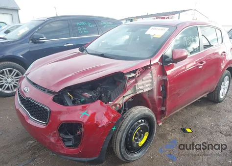 2017 Kia Sportage Lx z USA, uszkodzony, nr VIN KNDPMCAC6H7112768